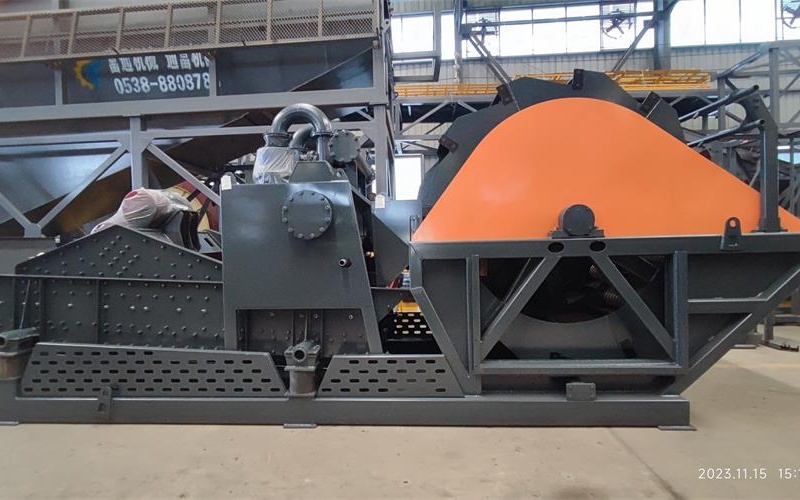 小型河沙洗沙機設備:高效清洗,創造優質砂石資源